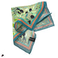 Olive Silk Pocket Handkerchief